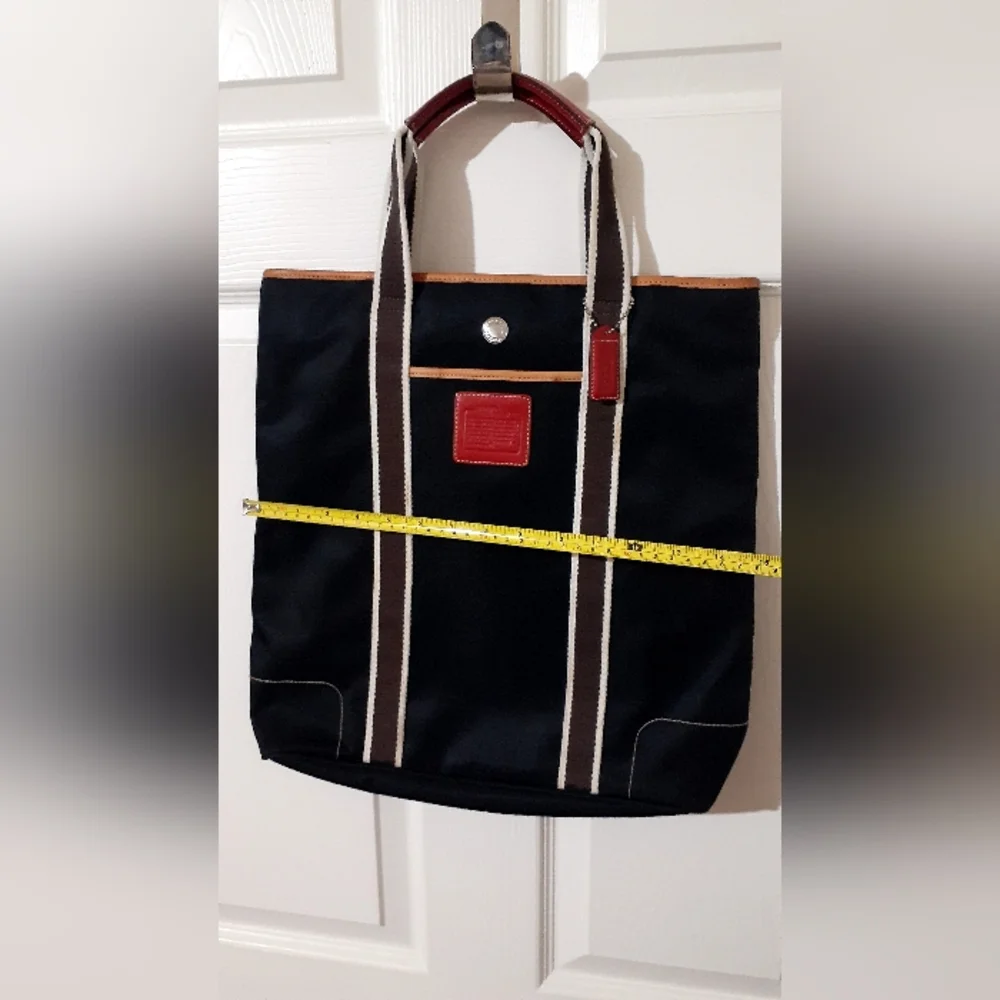 Coach Black and Brown Tote Bag - Picture 13 of 14
